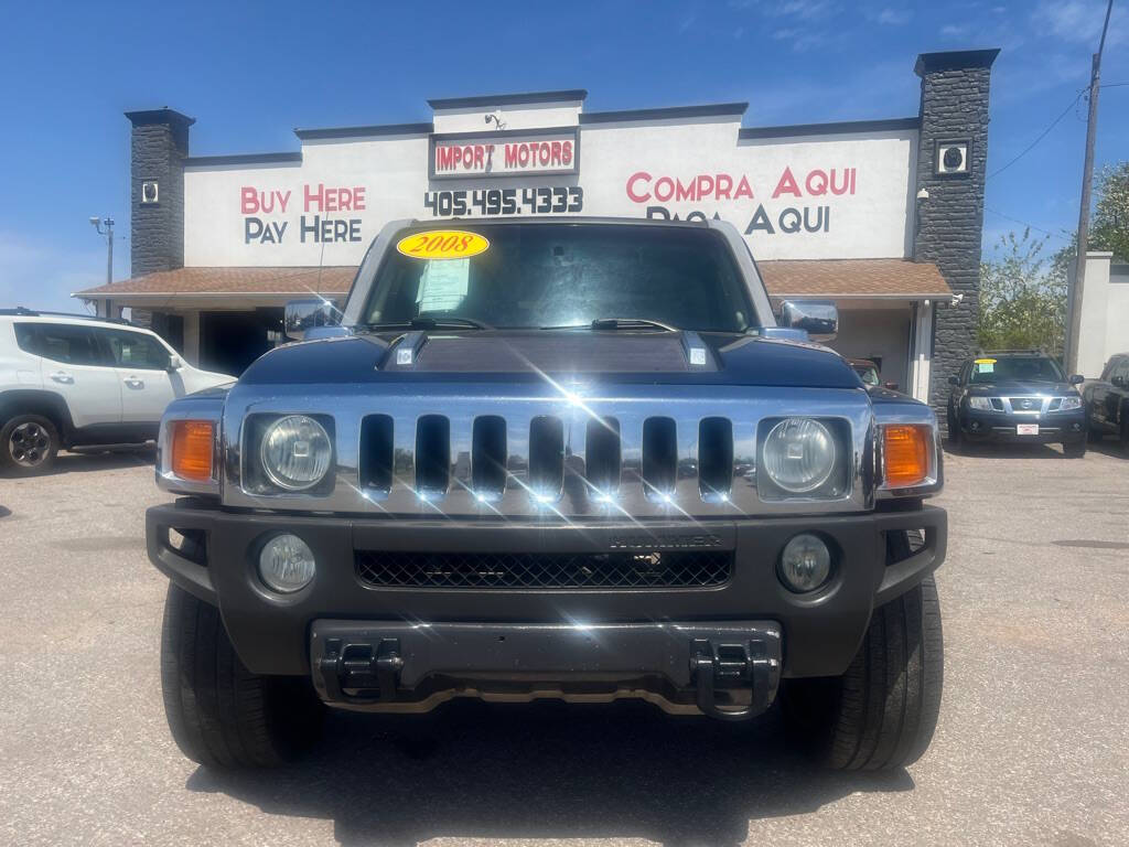 Black 2008 HUMMER H3 Base 4x4 Base 4dr SUV 2