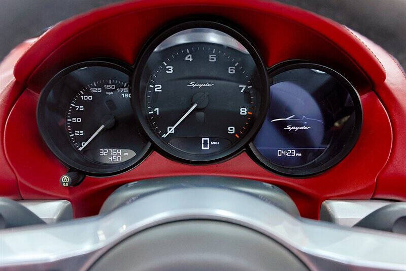 2016 Porsche Boxster Spyder