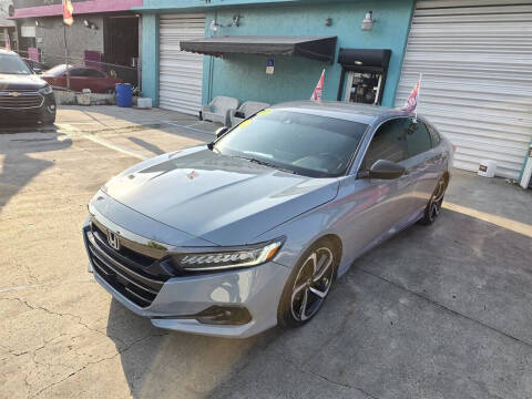 2021 Honda Accord for sale at JM Automotive in Hollywood FL