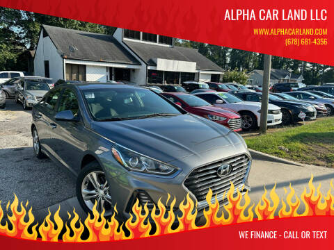 2018 Hyundai Sonata for sale at Alpha Car Land LLC in Snellville GA