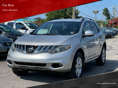 2010 Nissan Murano for sale at Car Bros in Virginia Beach VA