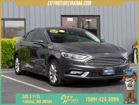 2017 Ford Fusion for sale at City Motors of Yakima in Yakima WA