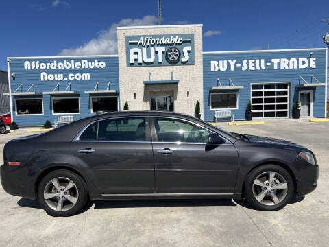2012 Chevrolet Malibu for sale at Affordable Autos in Houma LA