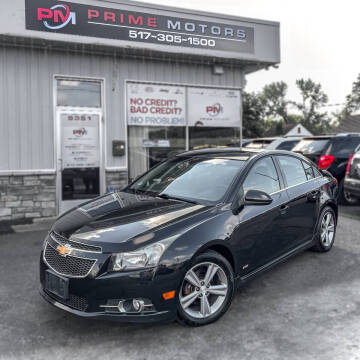 2012 Chevrolet Cruze for sale at Prime Motors in Lansing MI