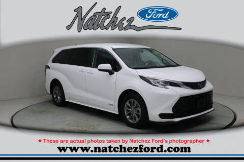 2021 Toyota Sienna for sale at Auto Group South - Natchez Ford Lincoln in Natchez MS