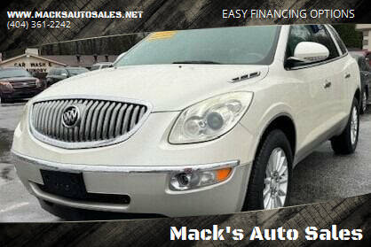 2009 Buick Enclave for sale at Mack's Auto Sales in Forest Park GA