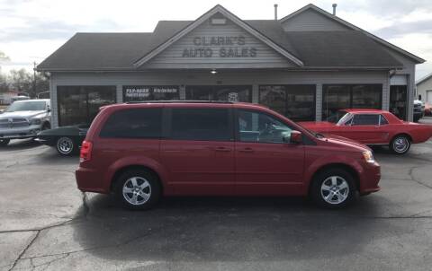 2012 Dodge Grand Caravan for sale at Clarks Auto Sales in Middletown OH