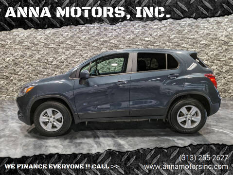 2021 Chevrolet Trax for sale at ANNA MOTORS, INC. in Detroit MI