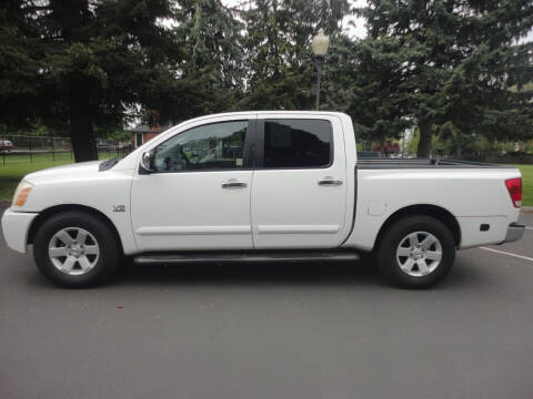 2004 Nissan Titan for sale at TONY'S AUTO WORLD in Portland OR
