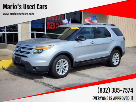 2014 Ford Explorer for sale at Mario's Used Cars in Houston TX