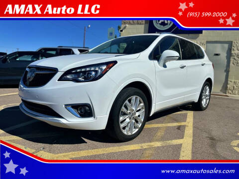 2020 Buick Envision for sale at AMAX Auto LLC in El Paso TX