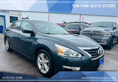 2013 Nissan Altima for sale at The Fine Auto Store in Imperial Beach CA