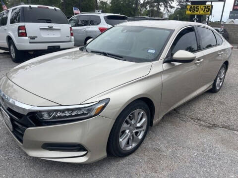 2018 Honda Accord for sale at FREDY KIA USED CARS in Houston TX