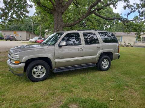 2002 Chevrolet Tahoe for sale at Moulder's Auto Sales in Macks Creek MO