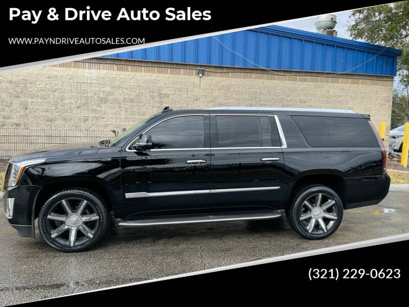 2015 Cadillac Escalade ESV for sale at Pay & Drive Auto Sales in Orlando FL