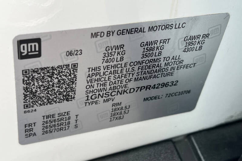 2023 Chevrolet Tahoe LT