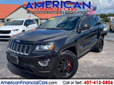 2014 Jeep Grand Cherokee for sale at American Financial Cars in Orlando FL