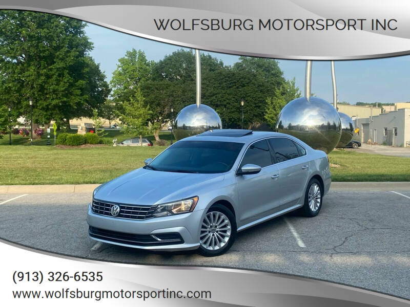 2016 Volkswagen Passat for sale at WOLFSBURG MOTORSPORT INC in Shawnee KS