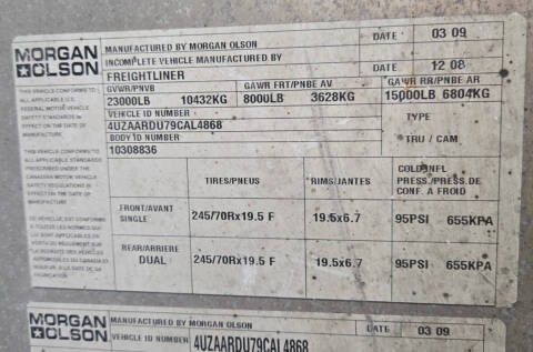 2009 Freightliner MT55 Chassis