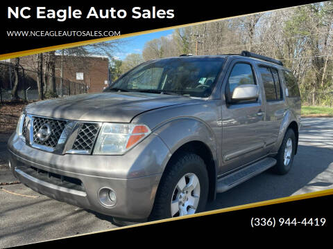 2006 Nissan Pathfinder for sale at NC Eagle Auto Sales in Winston Salem NC