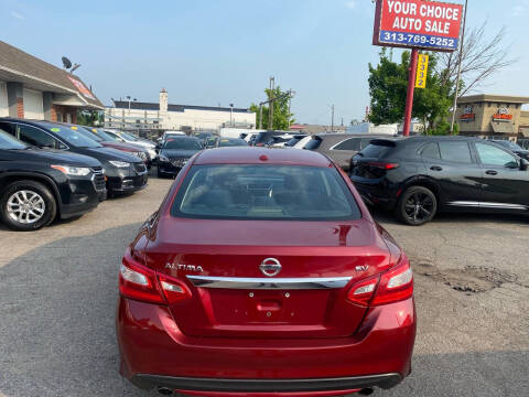 2017 Nissan Altima 2.5 SV