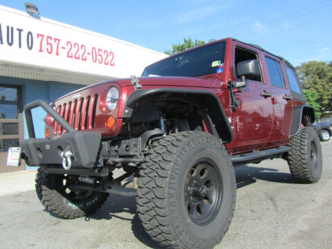 2007 Jeep Wrangler Unlimited for sale at Trimax Auto Group in Norfolk VA