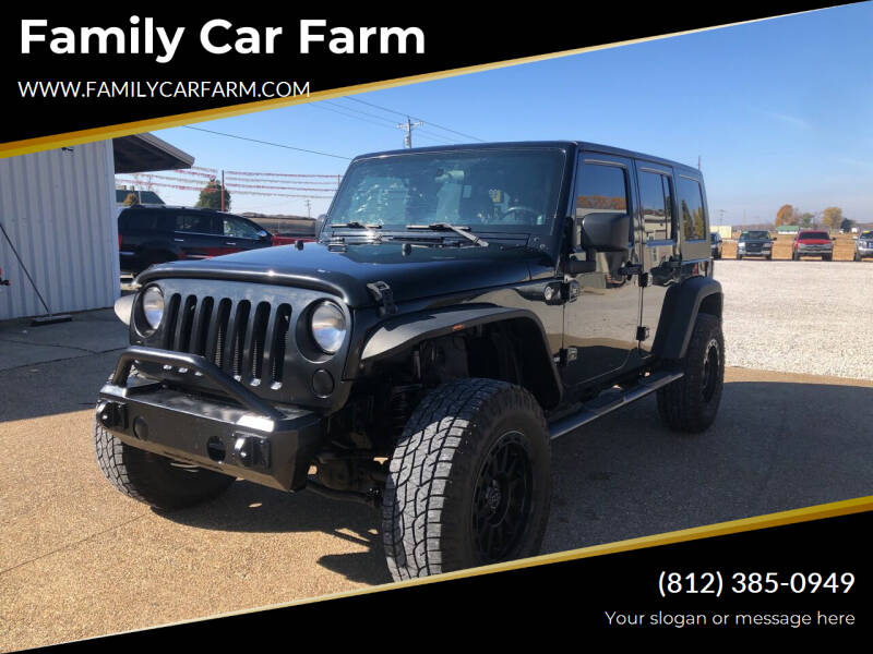 2007 Jeep Wrangler Unlimited for sale at Family Car Farm in Princeton IN