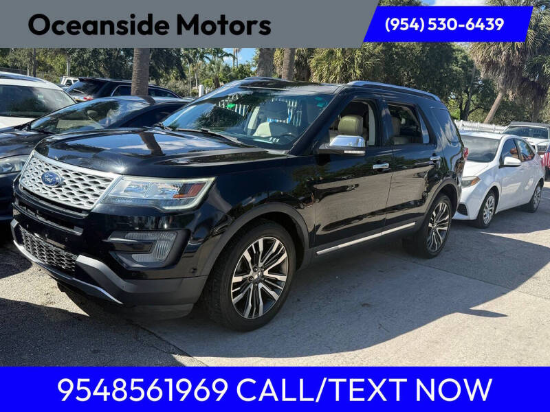 2016 Ford Explorer Platinum