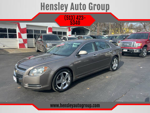 2012 Chevrolet Malibu for sale at Hensley Auto Group in Middletown OH