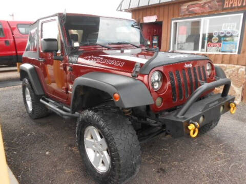 2009 Jeep Wrangler for sale at High Plaines Auto Brokers LLC in Peyton CO