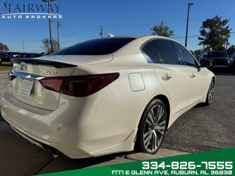 2022 Infiniti Q50 Sensory