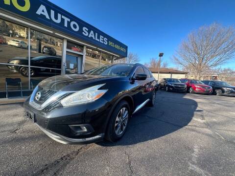 2016 Nissan Murano for sale at Chinos Auto Sales in Crystal MN