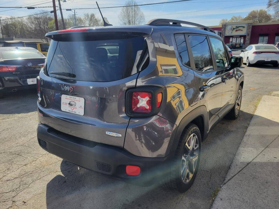 2017 Jeep Renegade for sale at DAGO'S AUTO SALES LLC in Dalton, GA