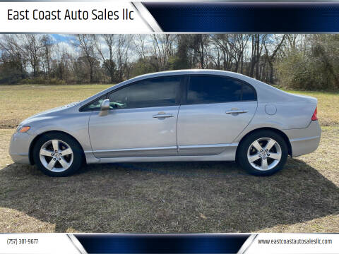 2008 Honda Civic for sale at East Coast Auto Sales llc in Virginia Beach VA