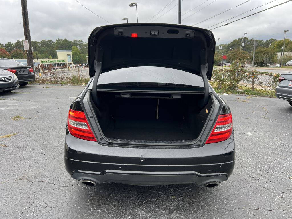 2012 Mercedes-Benz C-Class for sale at Cars R Us in Stone Mountain, GA