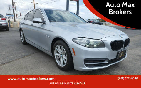 2014 BMW 5 Series for sale at Auto Max Brokers in Palmdale CA
