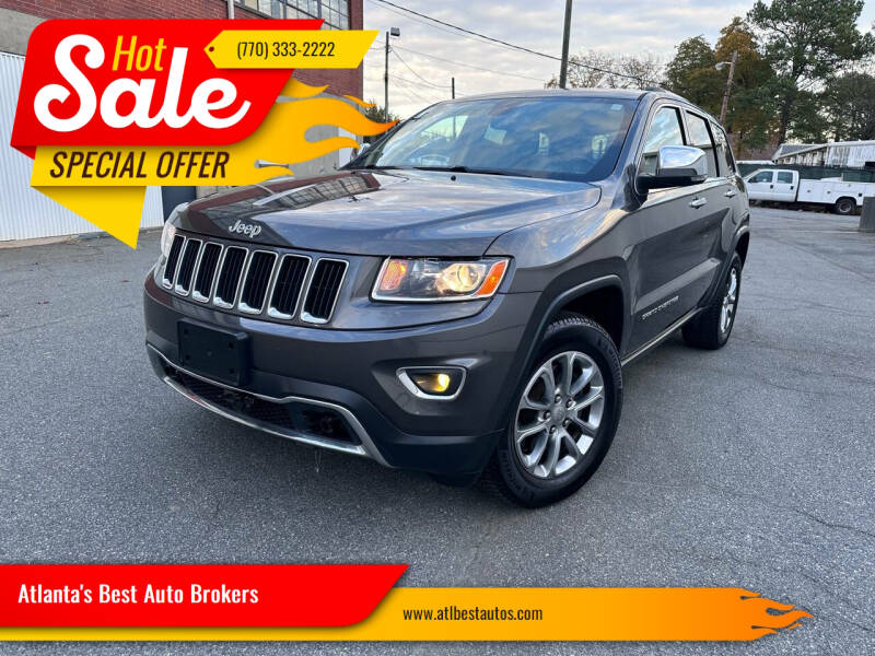 2015 Jeep Grand Cherokee for sale at Atlanta's Best Auto Brokers in Marietta GA