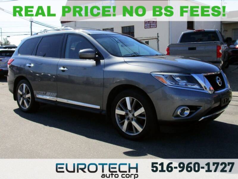 2016 Nissan Pathfinder for sale at EUROTECH AUTO CORP in Island Park NY