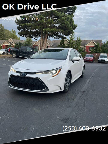 2020 Toyota Corolla Hybrid for sale at OK Drive LLC in Federal Way WA