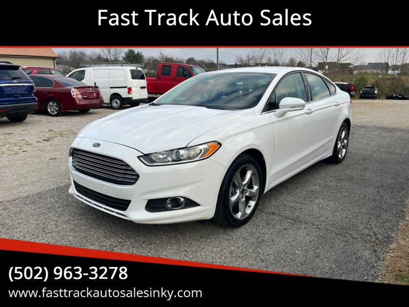 2015 Ford Fusion for sale at Fast Track Auto Sales in Mount Washington KY