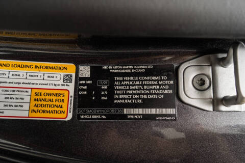 2022 Aston Martin Vantage