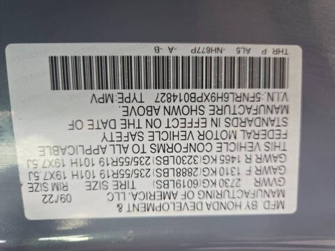 2023 Honda Odyssey Elite