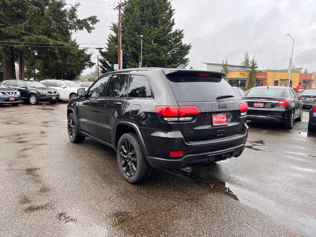 2019 Jeep Grand Cherokee for sale at PLATINUM AUTO SALES INC in Lacey, WA