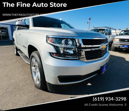 2015 Chevrolet Suburban for sale at The Fine Auto Store in Imperial Beach CA