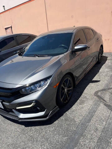 2020 Honda Civic for sale at E and M Auto Sales in Bloomington CA