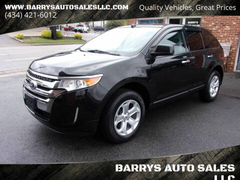 2011 Ford Edge for sale at BARRYS AUTO SALES LLC in Danville VA
