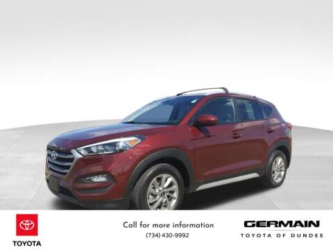 2018 Hyundai Tucson for sale at GERMAIN TOYOTA OF DUNDEE in Dundee MI