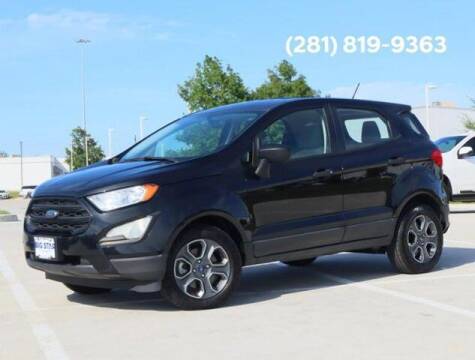 2018 Ford EcoSport for sale at BIG STAR CLEAR LAKE - USED CARS in Houston TX