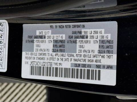 2018 Mazda CX-9 Touring