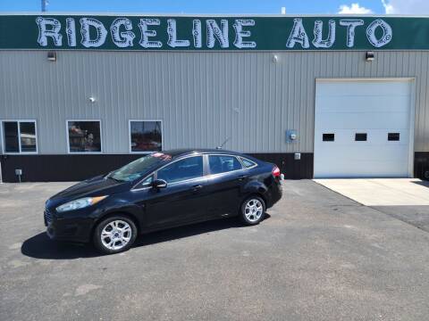 2016 Ford Fiesta for sale at RIDGELINE AUTO in Chubbuck ID
